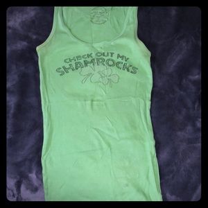 St. Patrick’s Day Graphic tank sz Small